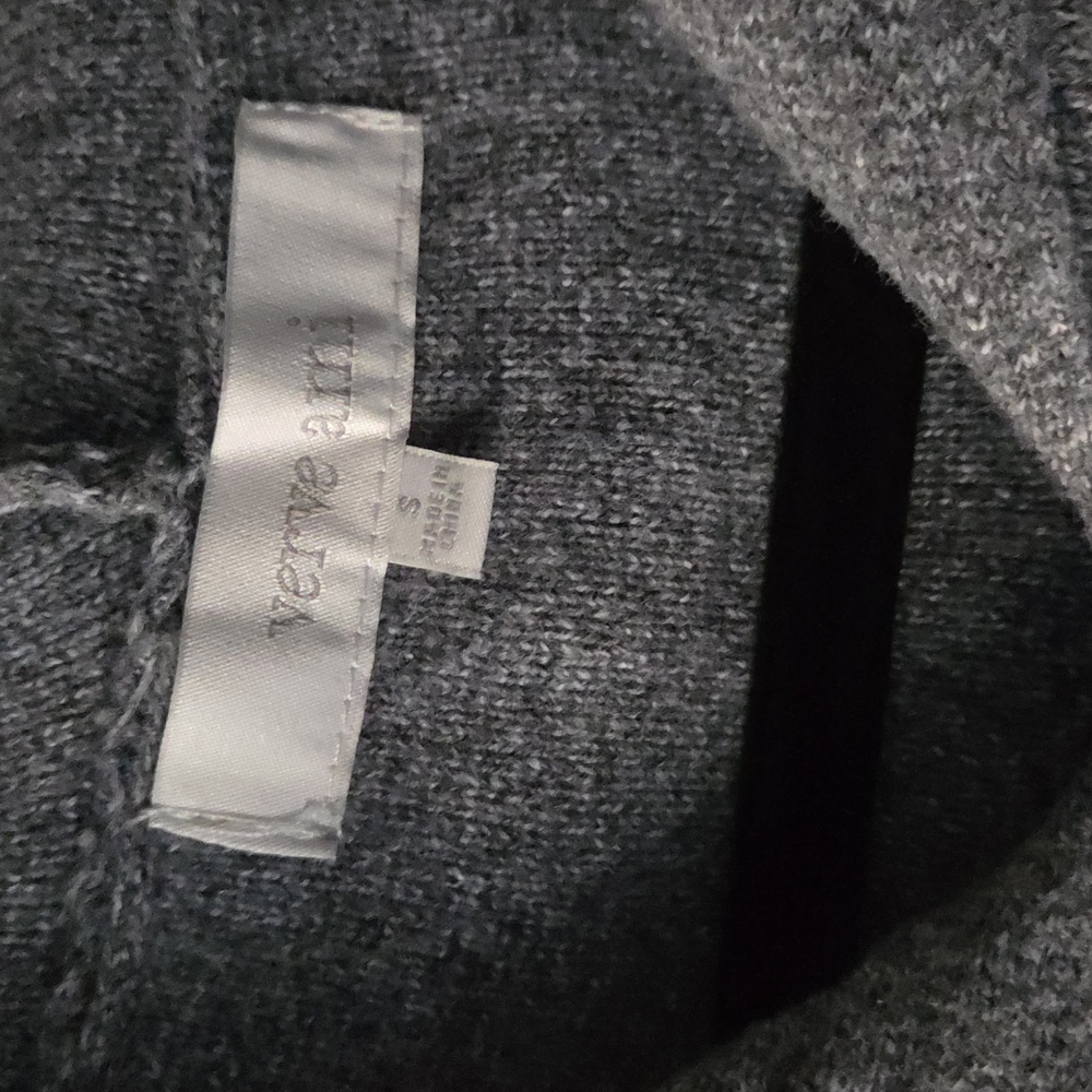 Verve Ami Hooded Zippered Sweater Jacket NEW - Picture 3 of 5
